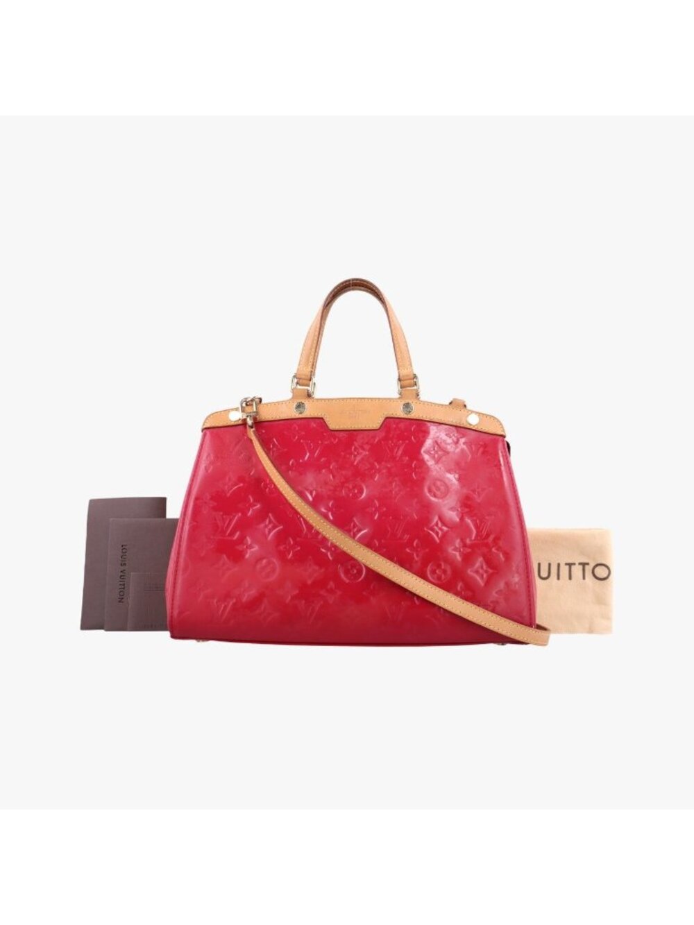 Louis Vuitton Blair MM Rose Indien Vernis